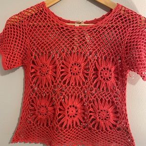Crochet crop top